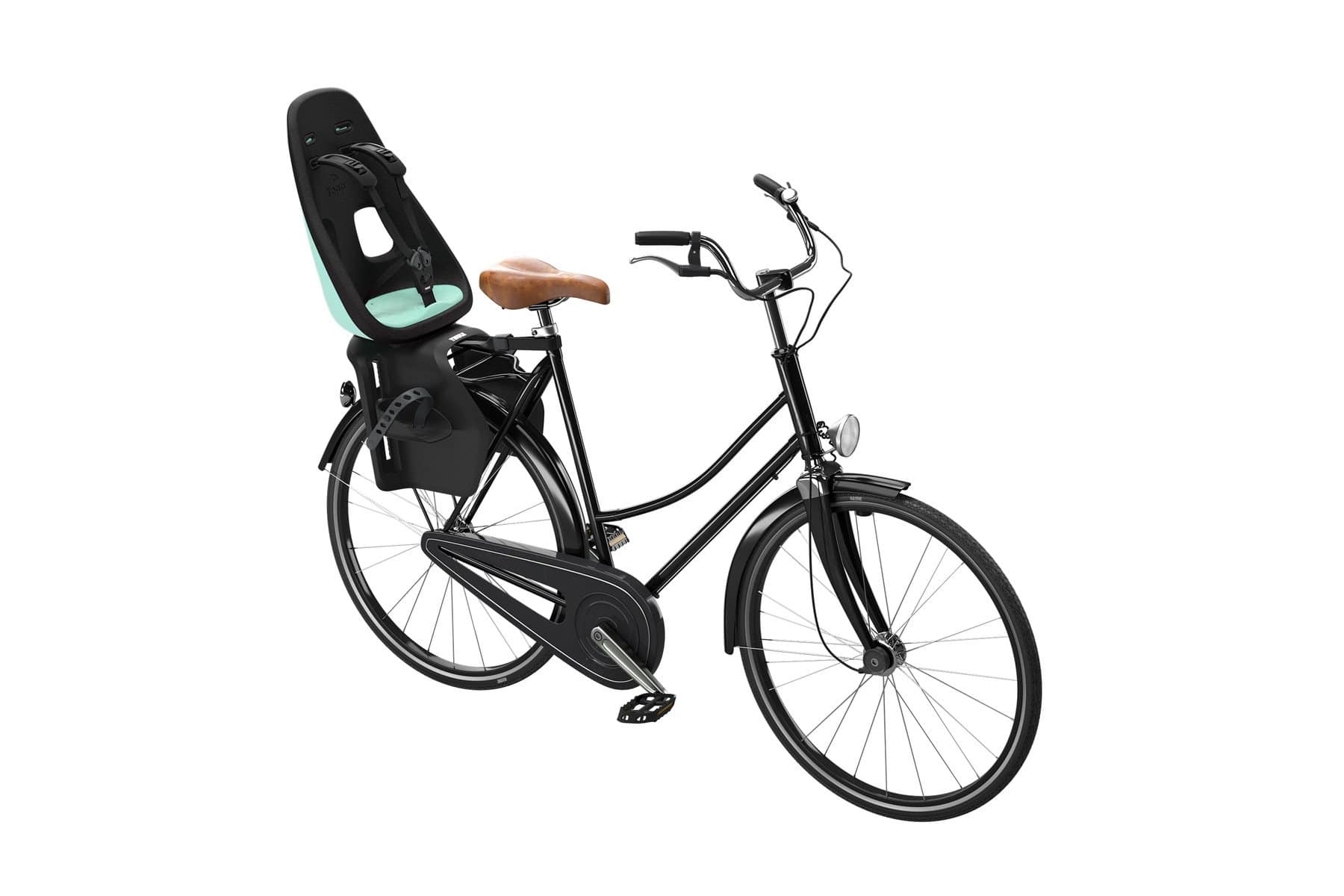 Thule Yepp Nexxt Maxi Rack Mount Child Bike Seat - Safe & Comfortable Kids Bicycle Carrier for Cycling Adventures with Toddlers