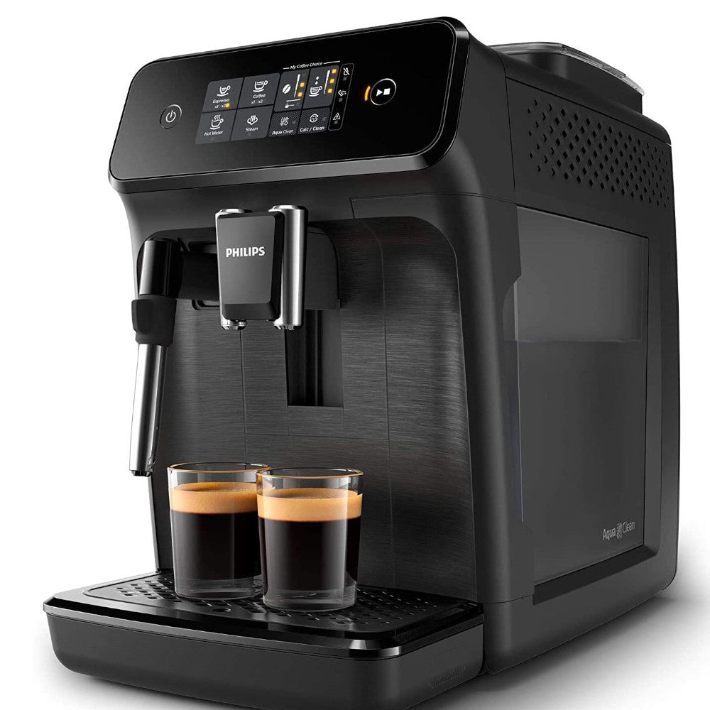 Refurbished PHILIPS EP1220 Fully Automatic Espresso Machine with Manufacturer Warranty - Perfect for Home, Office & Coffee Shop Use