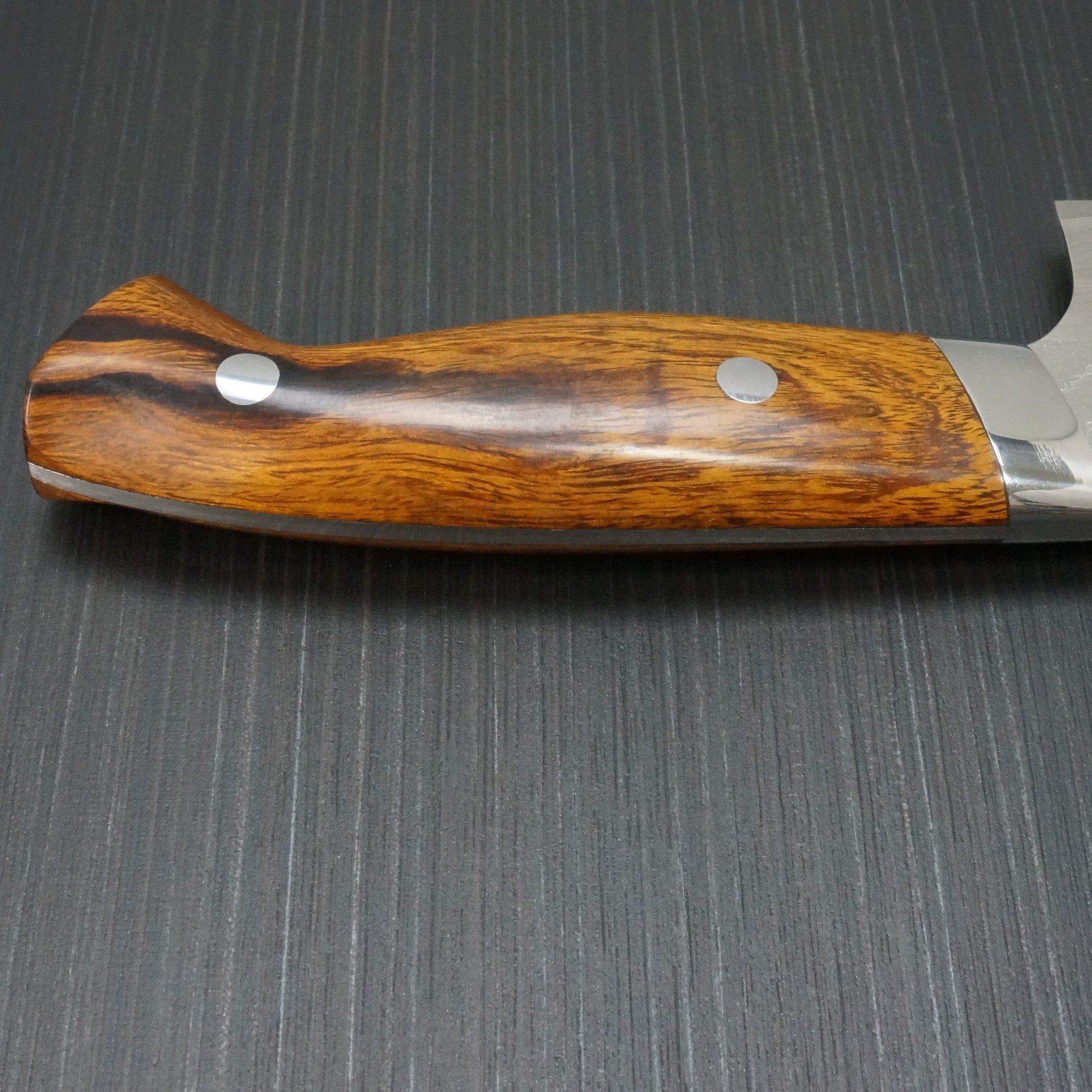 Premium Yuta Katayama Super Gold 2 Damascus Suminagashi Nakiri Knife 160mm - Japanese Ironwood Handle - Professional Chef Knife for Slicing Vegetables, Fruits & Herbs - Perfect for Home Cooks & Sushi Chefs