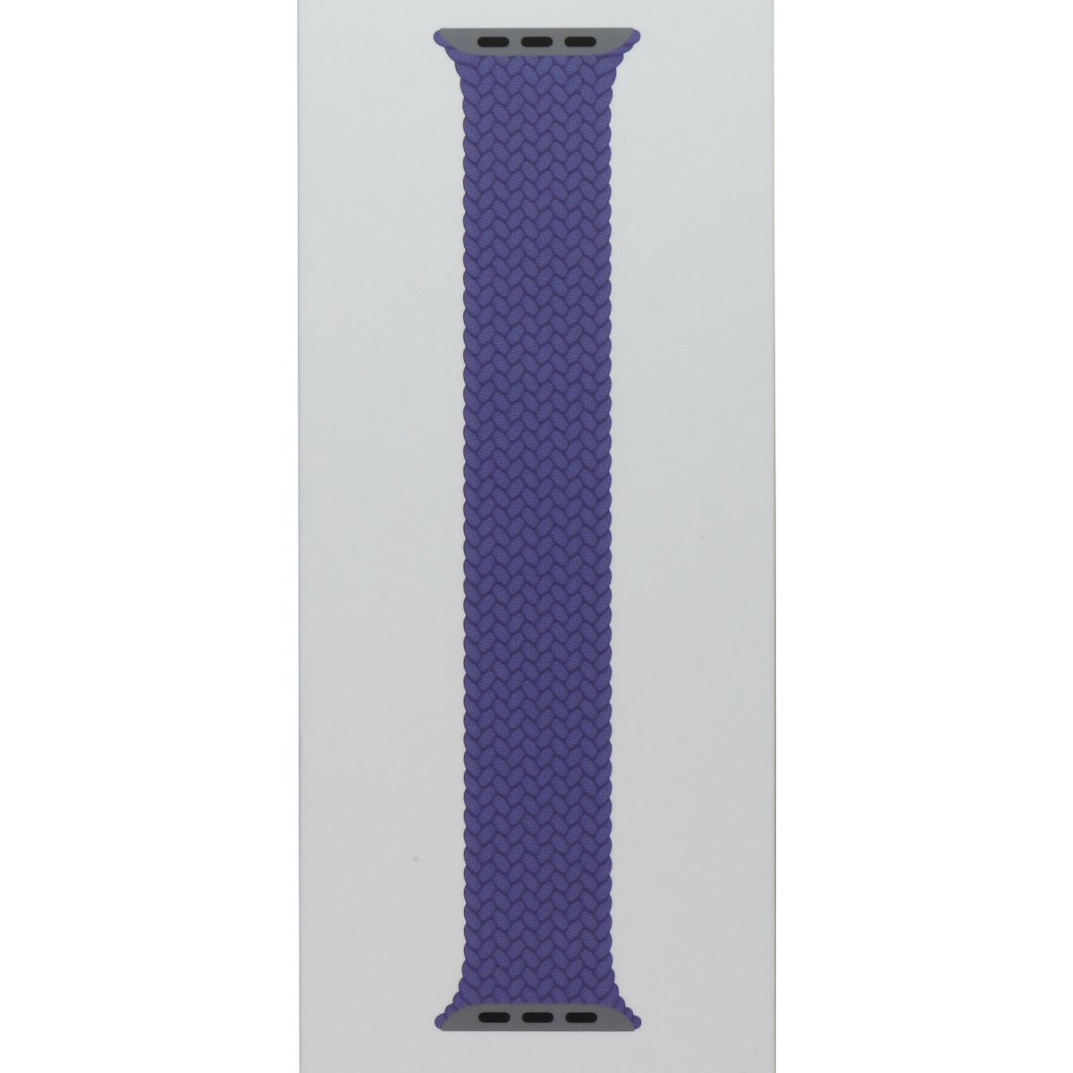 Apple Watch 41mm Braided Solo Loop Band - Compatible with 42mm/41mm/40mm Models, English Lavender, Size 6 | Comfortable Stretchable Woven Nylon Strap for Workouts, Running & Everyday Wear