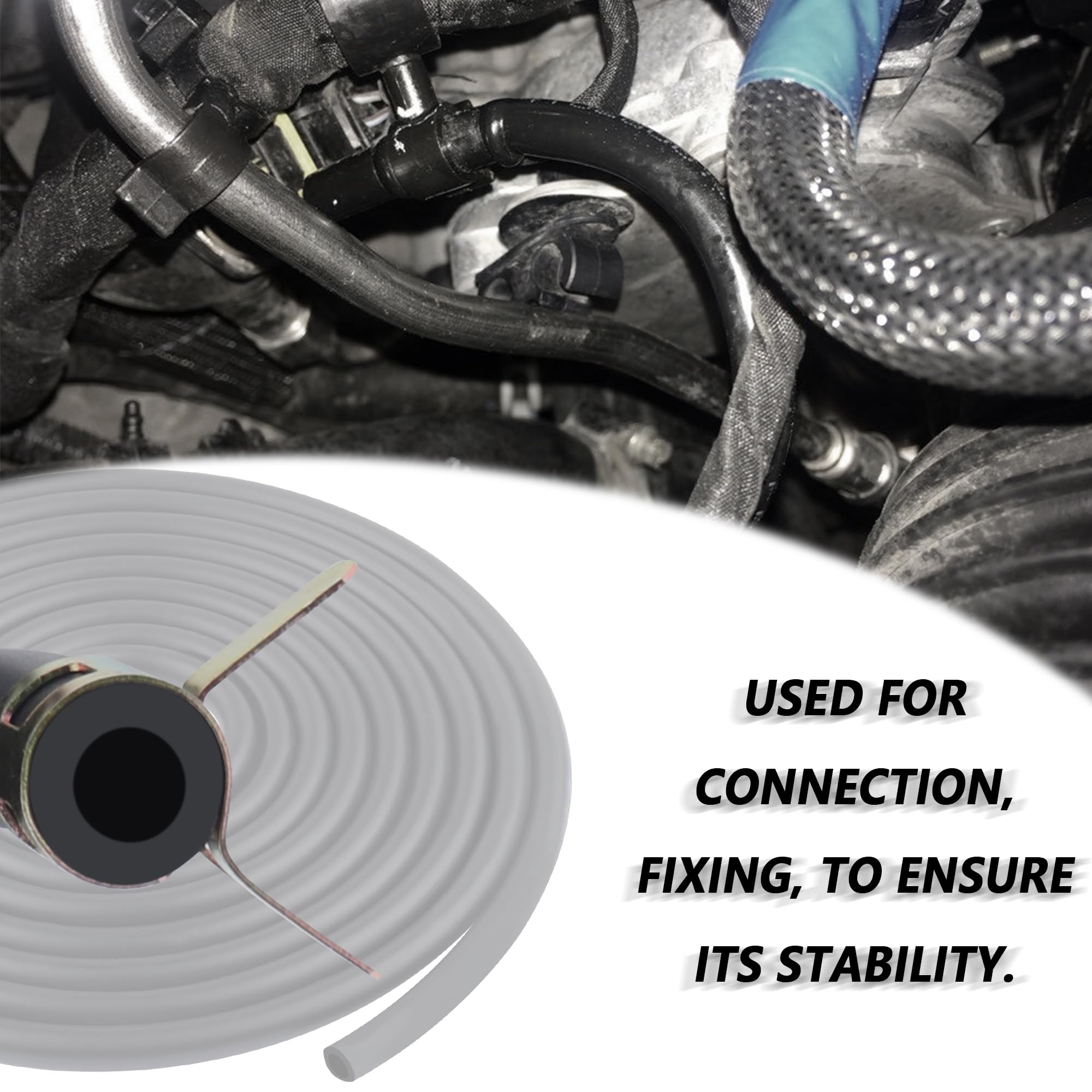 Universal Car Fuel Line Repair Kit - 1/4