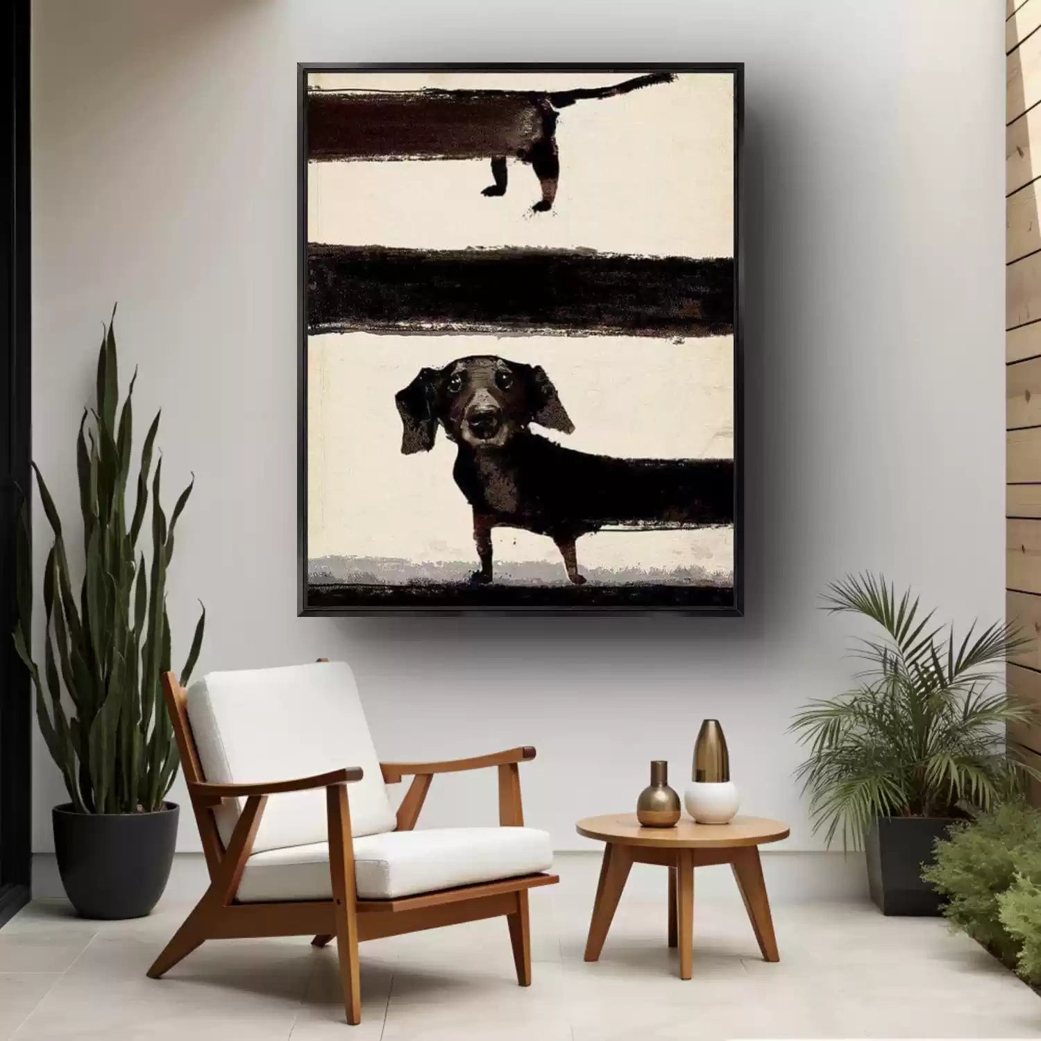 Animal Art Painting #AP143 - Handmade Canvas Wall Decor for Living Room, Bedroom & Office | Wildlife & Nature Inspired Artwork