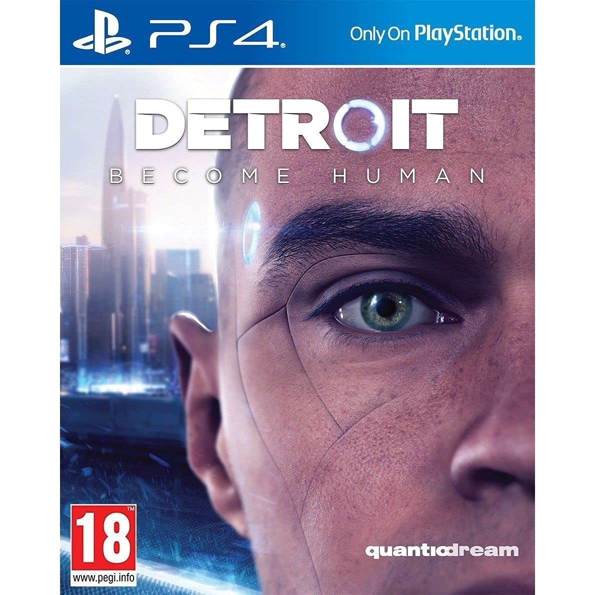Detroit: Become Human - Standard Edition for PlayStation 4 | Action-Adventure Game with Multiple Endings | Perfect for Story-Driven Gamers & Sci-Fi Fans