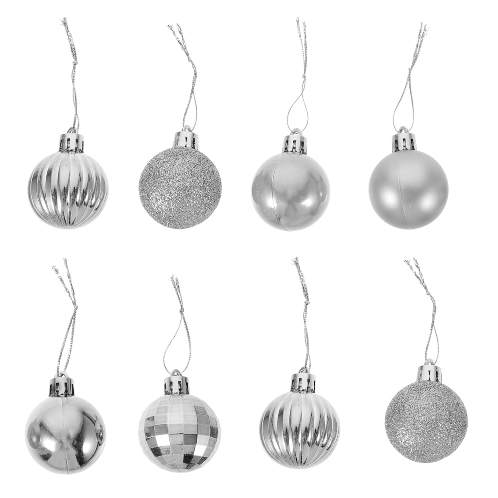36pcs Christmas Tree Ornaments Set - Shatterproof Decorative Balls for Holiday Tree Decorations, Xmas Party & Home Décor