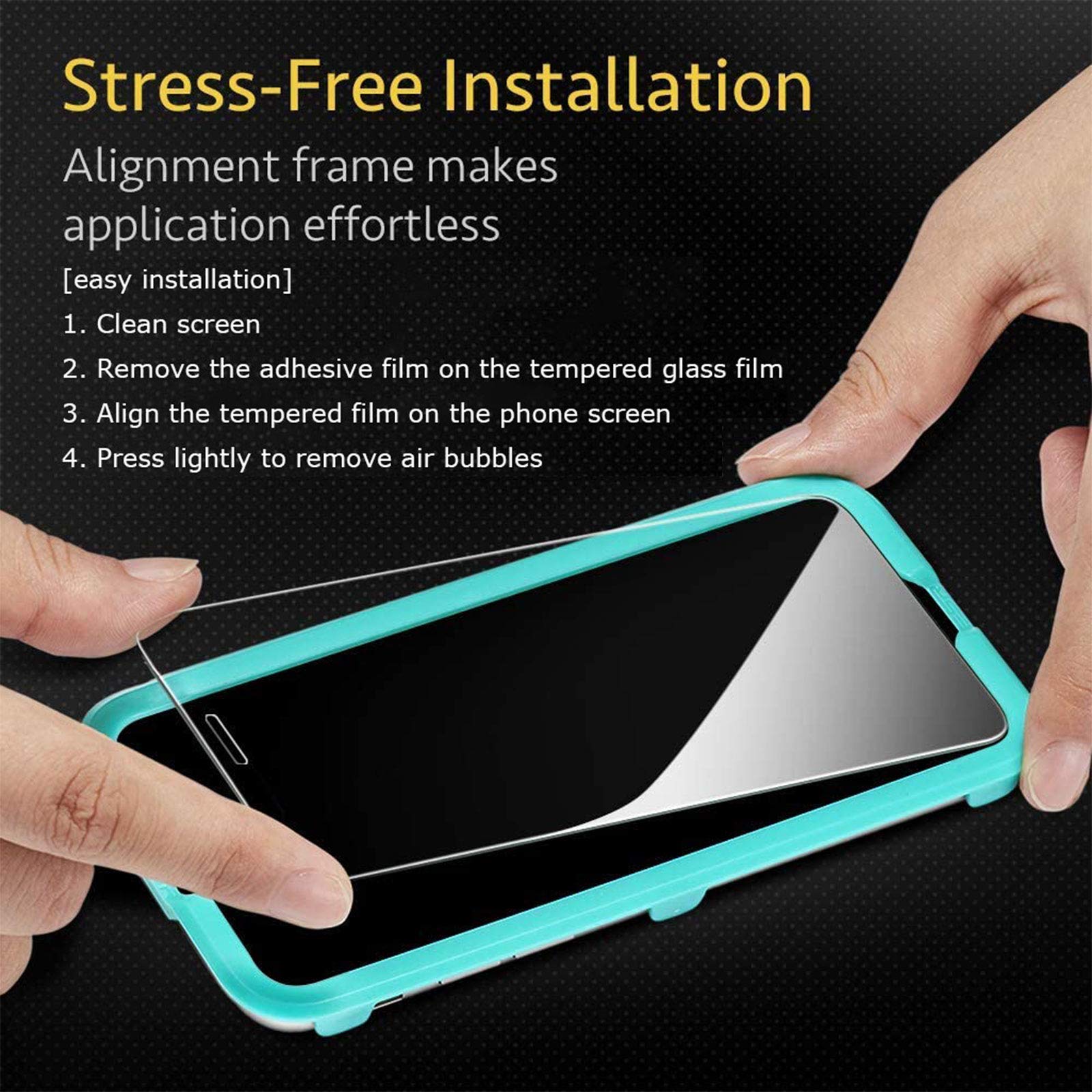 Oukitel WP10 Screen Protector 4-Pack, 9H Hardness Anti-Scratch for Outdoor Use