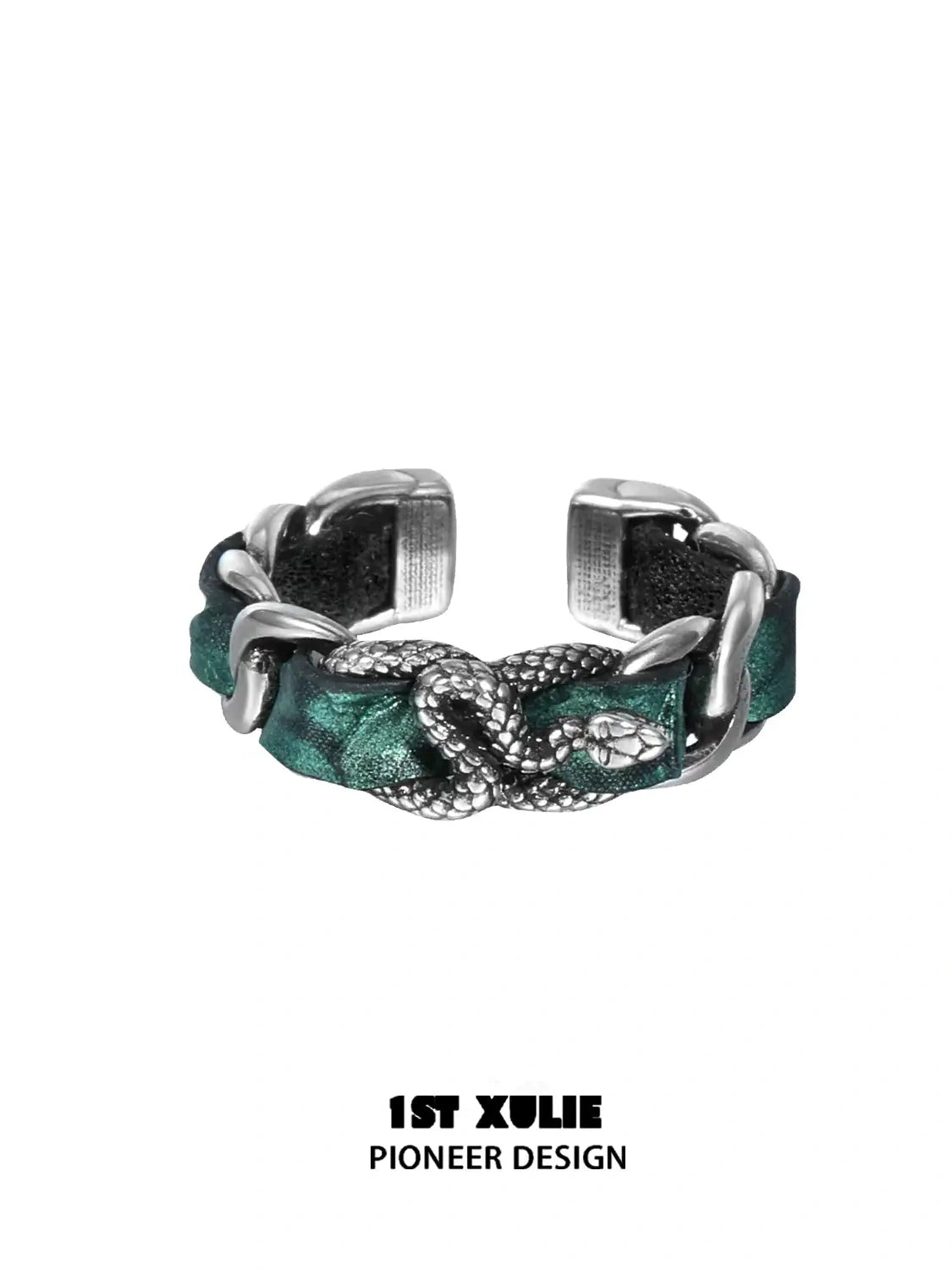 18k Gold Plated Snake Bite Rivet Leather Bracelet for Women - Punk Rock Gothic Boho Jewelry - Perfect for Concerts, Parties & Alternative Fashion