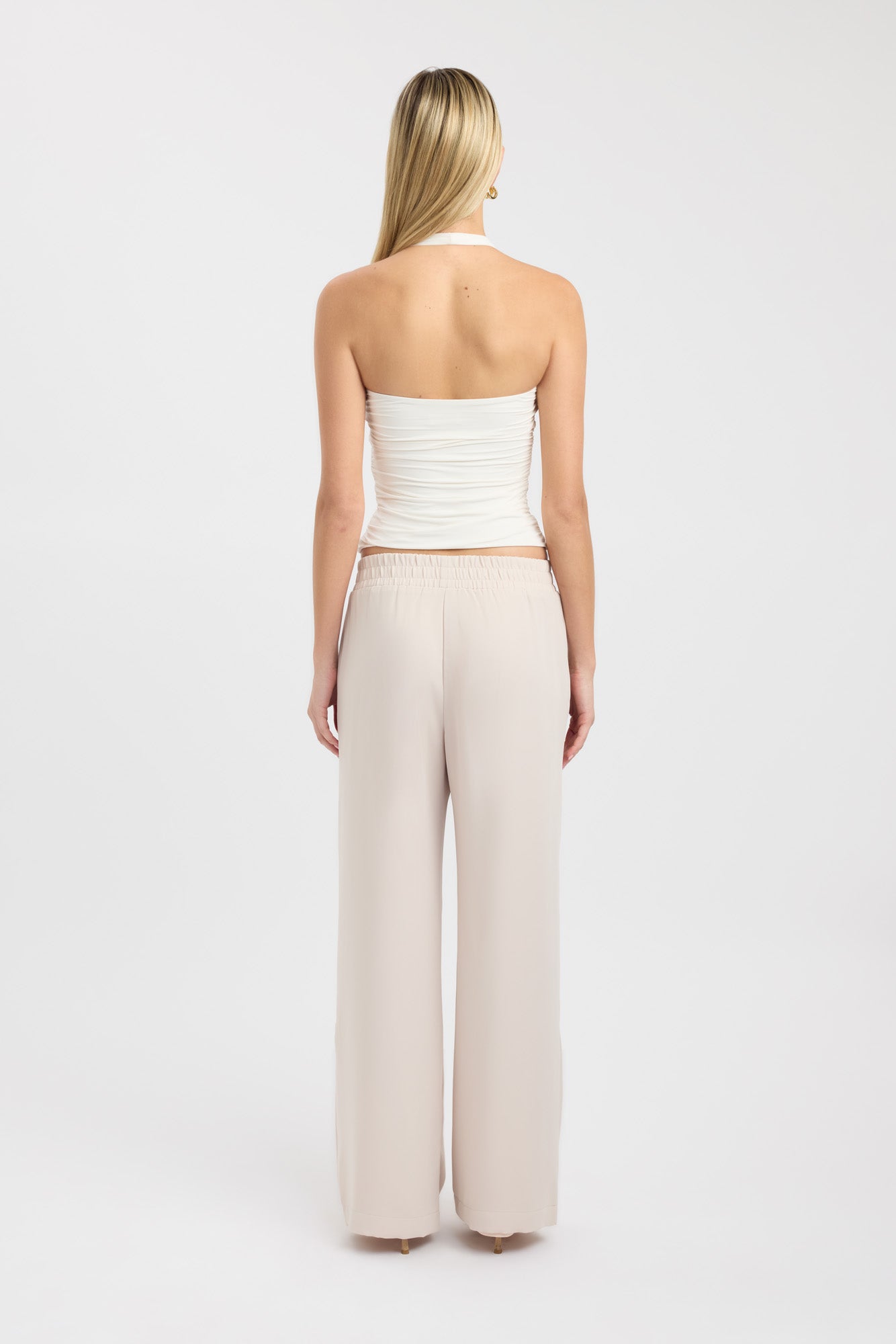 Maria High Waisted Wide Leg Pants for Women - Comfortable Stretchy Lounge Pants for Yoga, Workout & Casual Wear