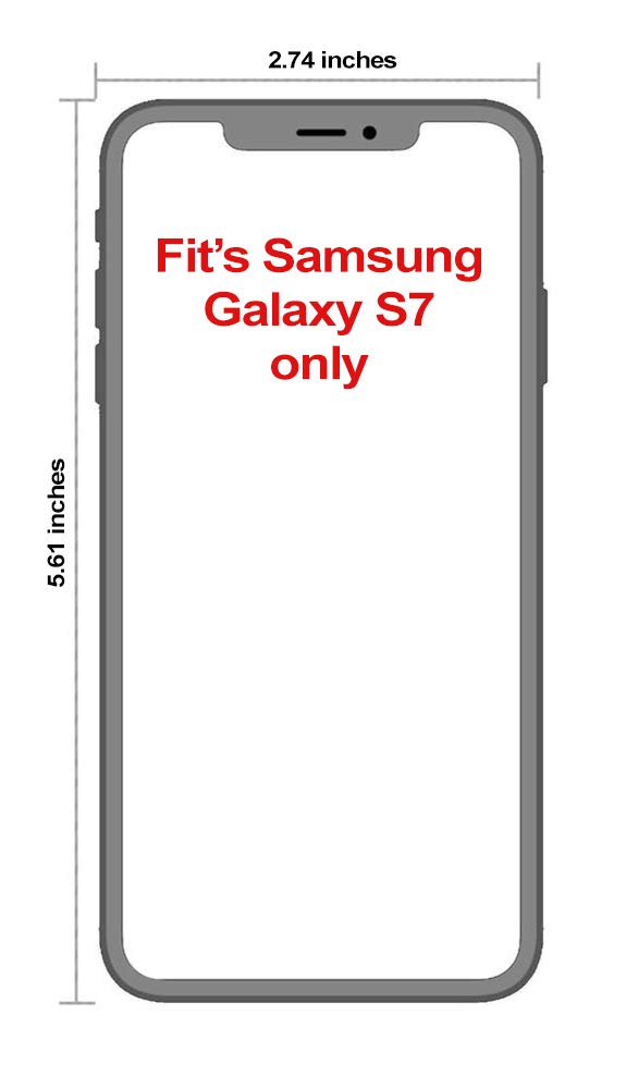 Slim Samsung Galaxy S7 Phone Cover - for Daily Use & Travel