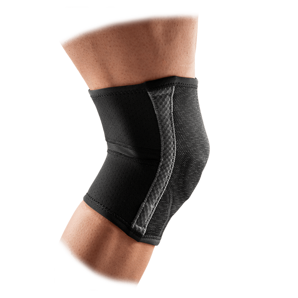 HyperBlend™ Knee Sleeve with Buttress & Stays - Support & Stability for Workouts, Running, Weightlifting & Joint Pain Relief