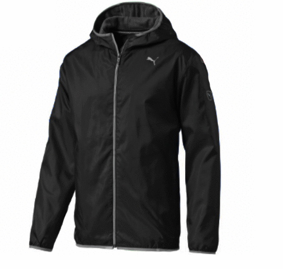 Puma Solid Windbreaker Jacket for Men & Women - Lightweight Water-Resistant Running Jacket - Perfect for Outdoor Sports, Jogging, and Hiking