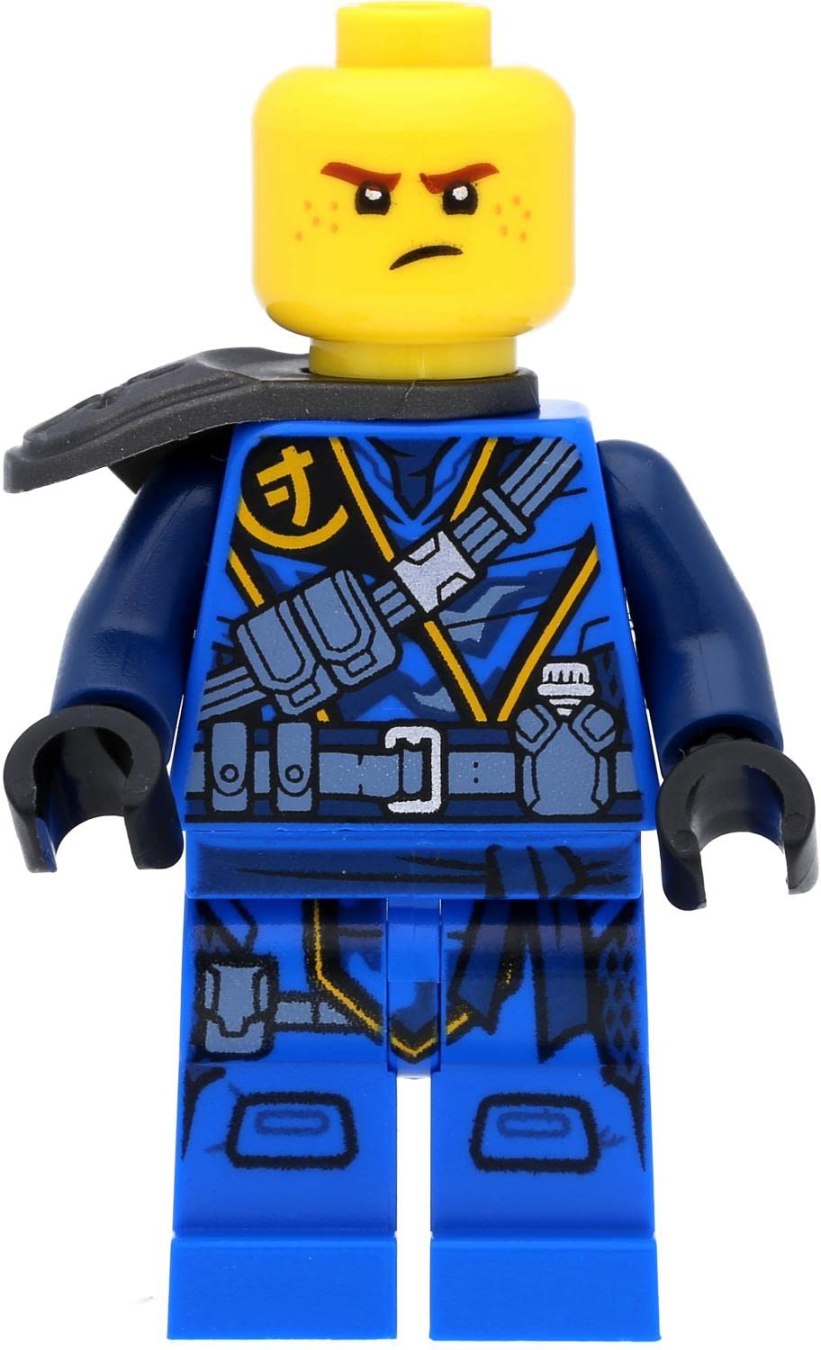 LEGO Ninjago Jay Figure with Weapons - Secrets of the Depths & The Island Action Figure - Perfect for Kids' Playtime, Collectors & Ninjago Themed Birthday Gifts