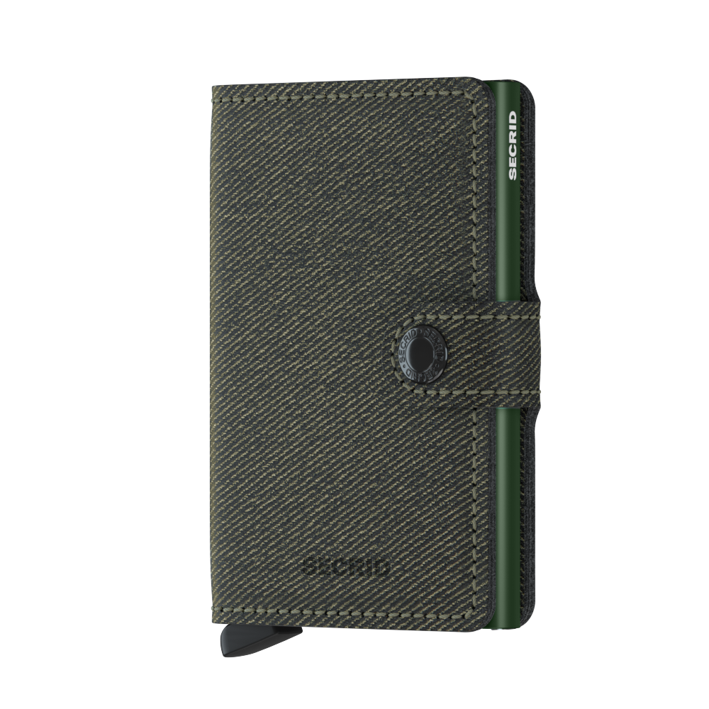 SECRID RFID Miniwallet Twist - Slim Anti-Theft Wallet for Men & Women - NFC Blocking Credit Card Holder - Perfect for Travel, Shopping & Everyday Use