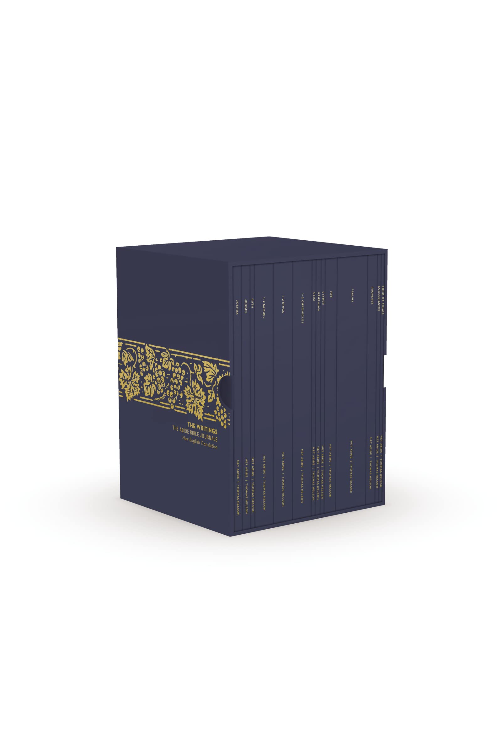NET Abide Bible Journals Box Set - Comfort Print Holy Bible for Devotional Study, Prayer & Scripture Reflection | Perfect for Personal Worship, Small Groups & Church Bible Studies