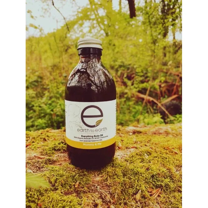 Organic Baby Body Oil for Sensitive Skin - Hypoallergenic & Nut-Free - Perfect for Mother & Baby Massage & Moisturizing
