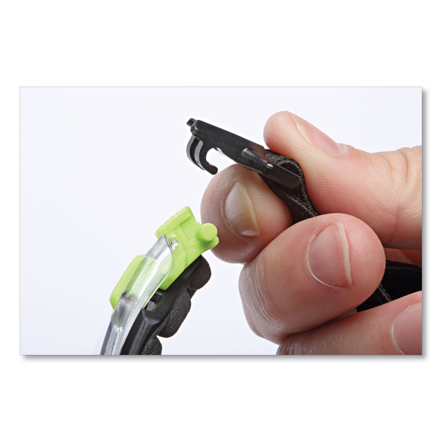 3M™ Solus 1000 Series Safety Glasses - Black/Green Plastic Frame with Clear Polycarbonate Lens - ANSI Z87.1 Certified for Eye Protection | Ideal for Construction, Woodworking, and DIY Projects