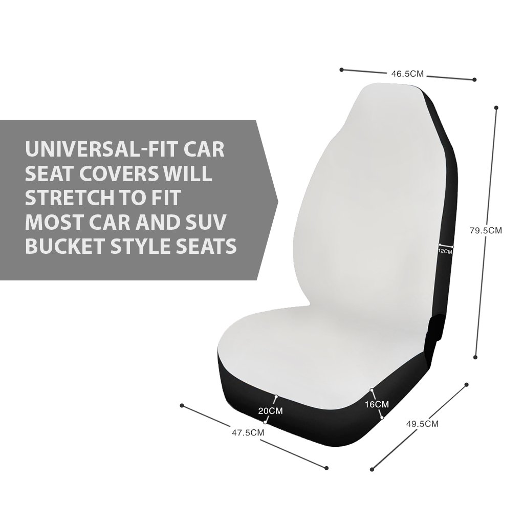Hawaiian Style Tropical Beach Sunset Car Seat Covers - Universal Fit for Most Vehicles (Sedan, Truck, Van) | Front Seat Only | Durable Bucket Seat Protectors | Perfect for Beach Lovers, Summer Road Trips & Tropical Themed Car Decor