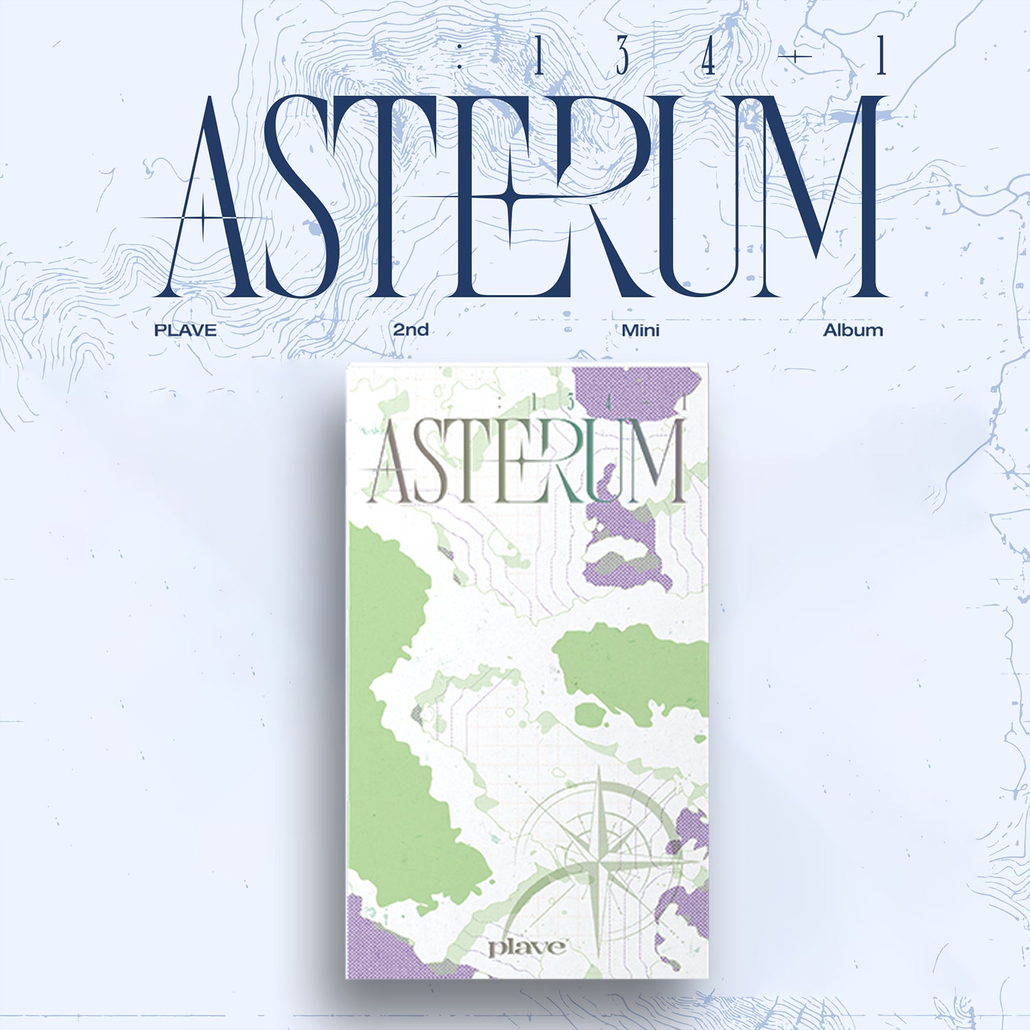 PLAVE 2nd Mini Album 'ASTERUM: 134-1' - Kpop CD with Photobook & Exclusive Merch - Perfect for Fans, Collectors & Gift Giving