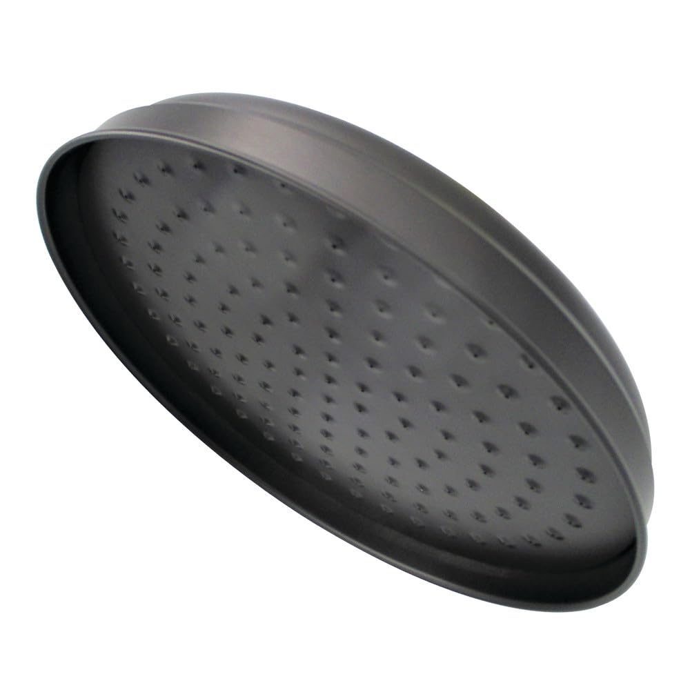 Kingston Brass K125A5 Victorian Raindrop Shower Head 10-Inch Oil Rubbed Bronze - Luxury Rainfall Showerhead for Spa-Like Bathroom Experience