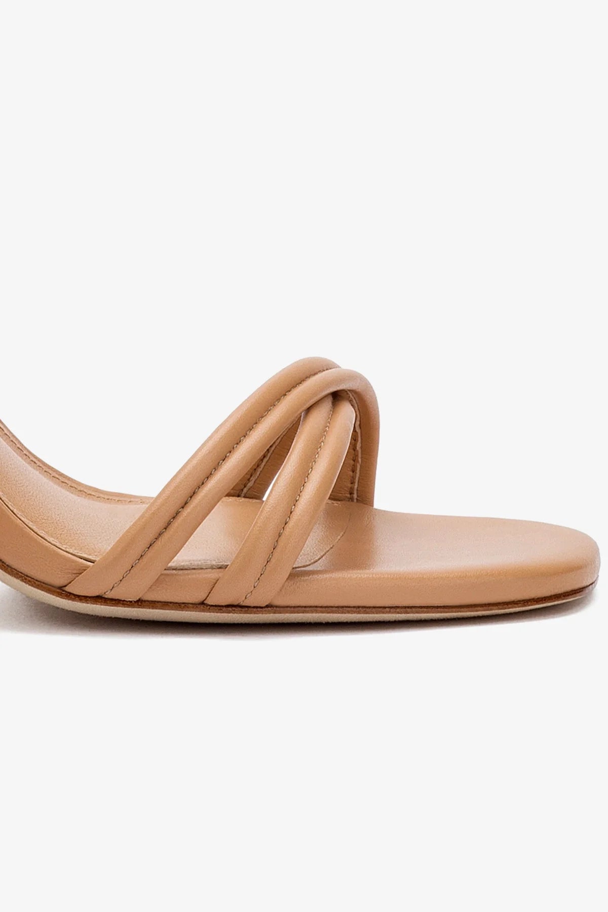 Annie Tan Leather Sandals for Women - Comfortable Casual Walking Shoes for Summer, Beach, and Outdoor Activities
