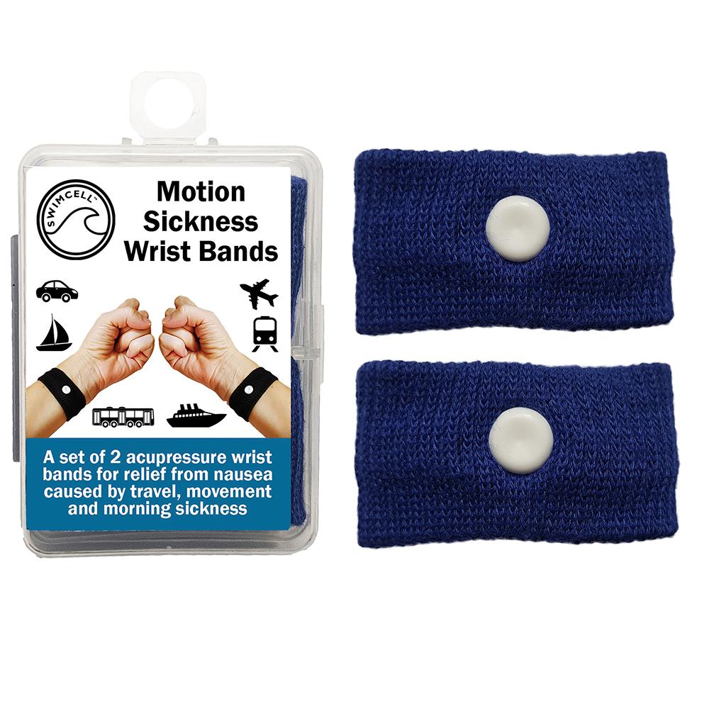 Anti Nausea Wristbands for Motion Sickness Relief - Acupressure Bands for Adults & Kids - Travel, Car, Boat & Pregnancy Use