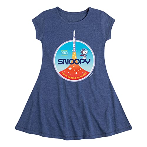 Snoopy Rocket Launch Beagle in Space - Heather Navy
