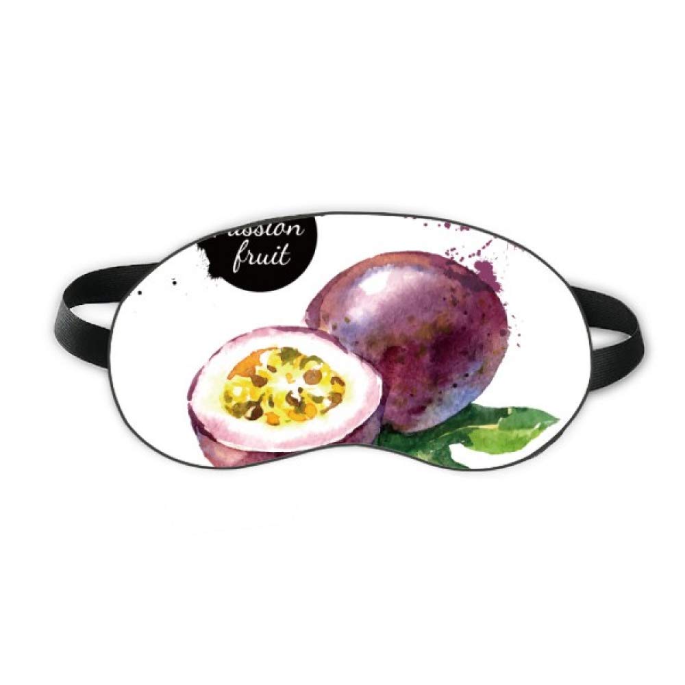Passion Fruit Scented Sleep Mask - Soft & Comfortable Eye Cover for Night & Travel, Healthy & Relaxing Blindfold for Better Sleep - Perfect for Home, Office & Airplane Use