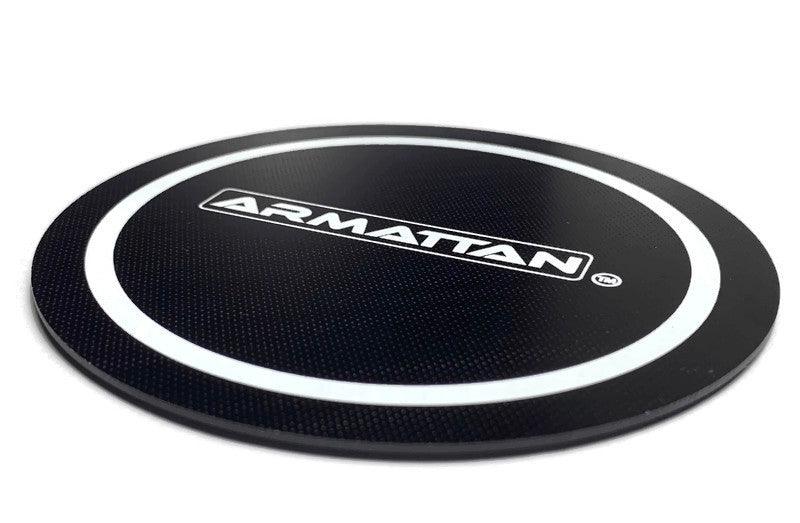 Armattan Coaster - Premium Stainless Steel Drink Coasters with Non-Slip Base, Set of 6 | Perfect for Home, Office, Bar & Restaurant Use | Protects Tables from Water Rings & Heat Damage
