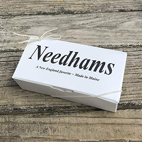 Premium Maine Needhams Gourmet Chocolate Candy Bars - 6 Count Box | Handmade Chocolate Treats for Valentine's Day, Mother's Day, Christmas Gifts | Perfect for Corporate Gifting, Get Well Presents & Special Occasions | Delicious Chocolate Candy for Parties, Dessert Tables & Holiday Celebrations