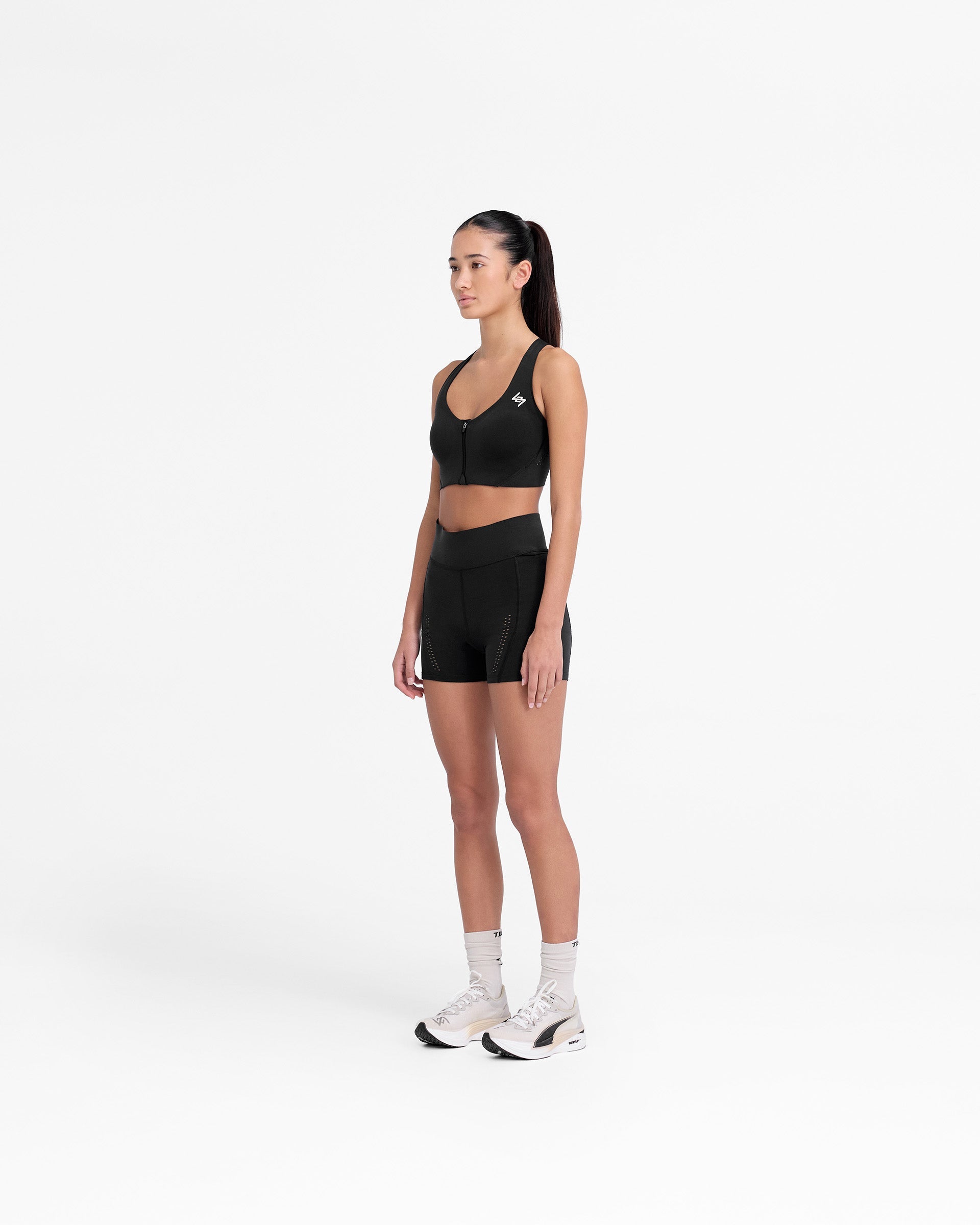 Puma Women's Shapeluxe Sports Bra - High Support Workout Top for Running, Yoga & Gym - Black (247 X) - Perfect for Active Lifestyles & Fitness Enthusiasts
