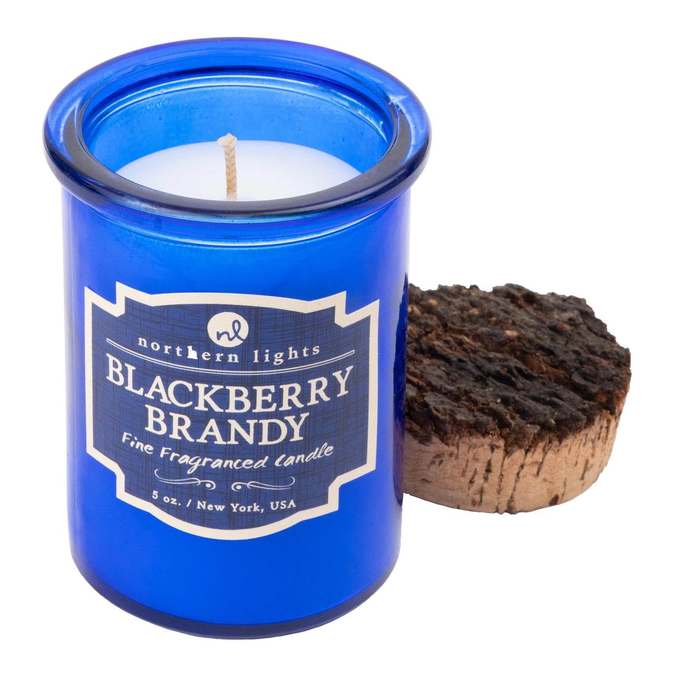 Blackberry Brandy Scented Candle - Handmade Soy Wax Candle for Home, Relaxation & Romantic Ambiance - Perfect for Bedroom, Bath & Gift Giving