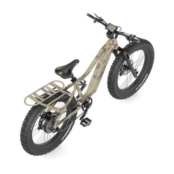 QuietKat Ranger 1000W Electric Bike - Powerful 1000W Motor for Off-Road Adventures & Hunting - Perfect for Mountain Trails, Camping & Outdoor Exploration