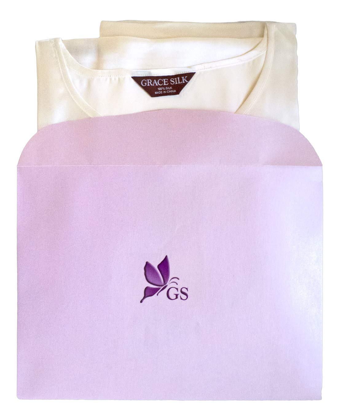 Grace Silk 100% Pure Mulberry Silk Nightgown for Women - Luxurious Soft Sleepwear for Comfortable Nights & Relaxing at Home