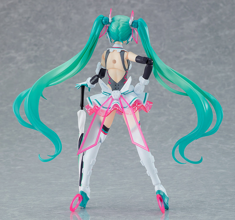 Figma #SP 138 Racing Miku (2021 Version) Vocaloid Hatsune Miku GT Project Anime Figure - Perfect for Collectors, Cosplay, and Anime Display Scenes