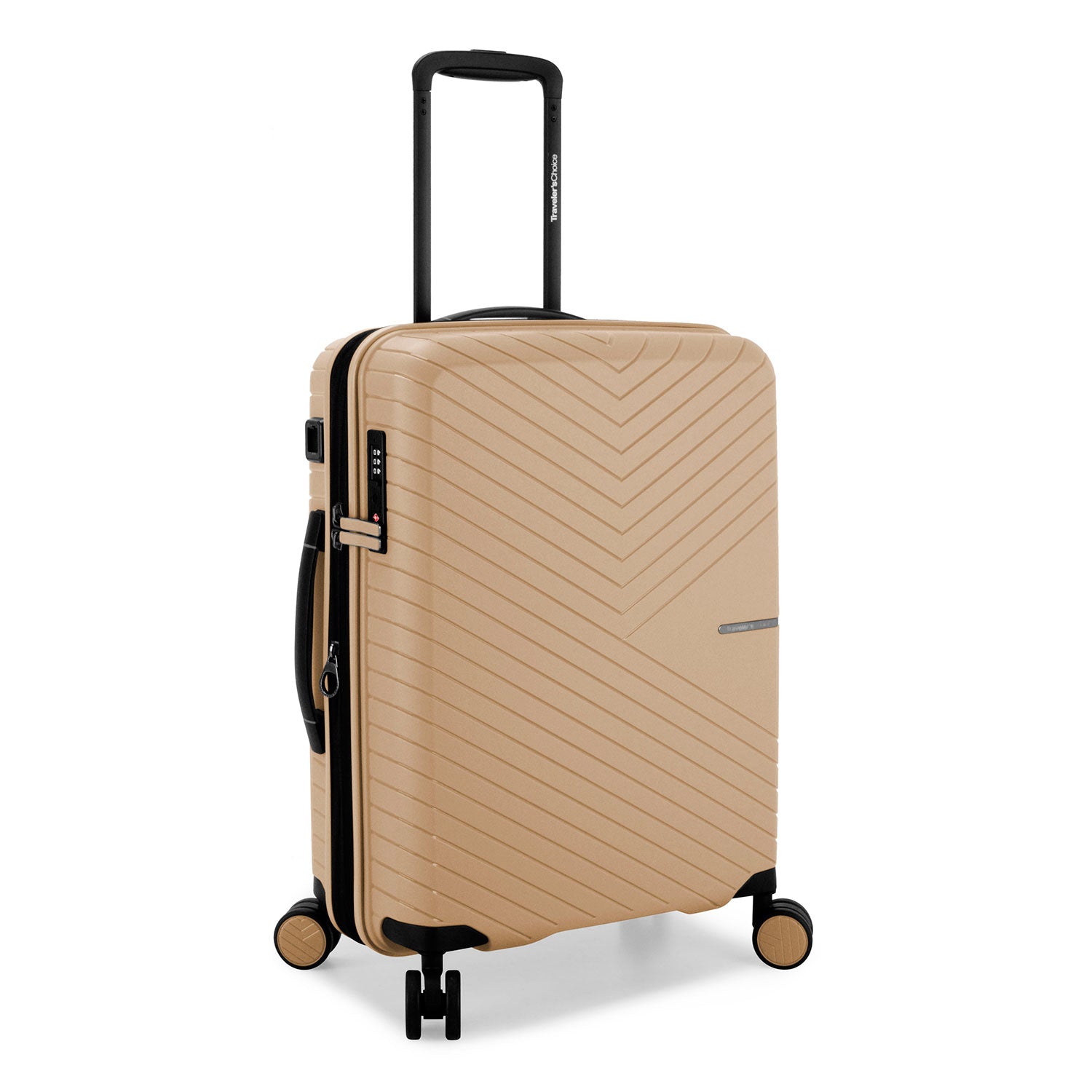 Vale 3-Piece Luggage Set with Spinner Wheels - Lightweight Expandable Suitcase for Travel, Carry-On & Checked Bag - Perfect for Business Trips, Vacations & Family Holidays