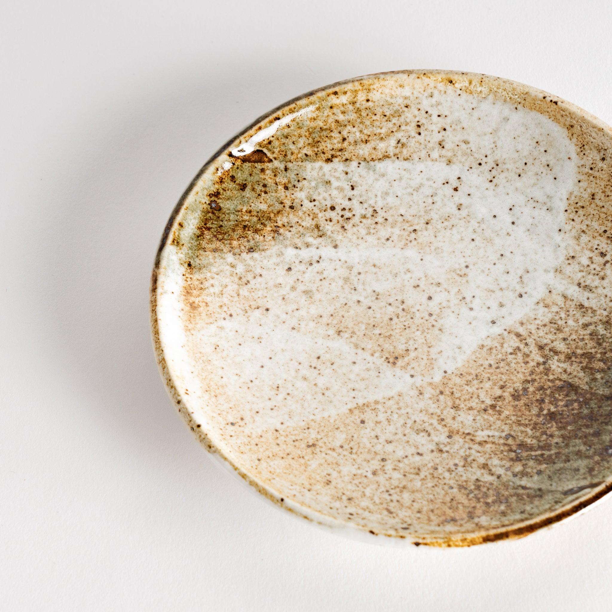 Rustic Earth Tone Dessert Plates Set - Handmade Ceramic Dinnerware for Cake, Pie, Cookies - Perfect for Farmhouse Dining, Wedding Dessert Tables & Holiday Parties