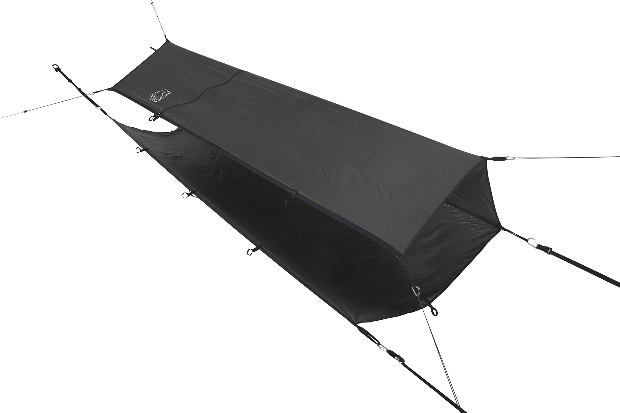 NORDISK 117010 Outdoor Multi-Purpose Waterproof Tarp - Dark Moss 10.2x86.6in (260x220cm) - Perfect for Camping, Hiking, Beach & Emergency Shelter