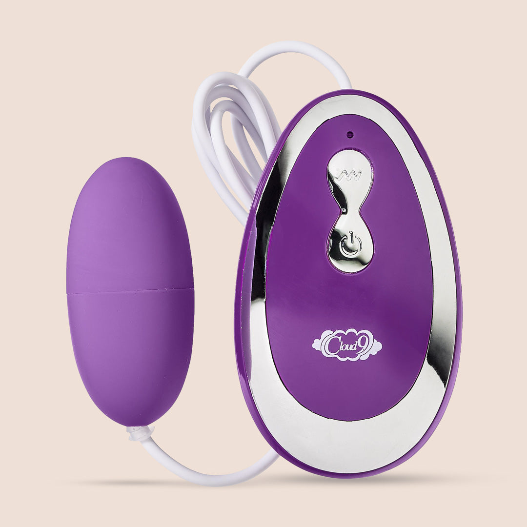 Cloud 9 Vibrating Pleasure Bullet - Wireless Remote Control Rechargeable Mini Massager for Couples & Solo Play - Perfect for Bedroom Fun, Travel & Sensual Relaxation