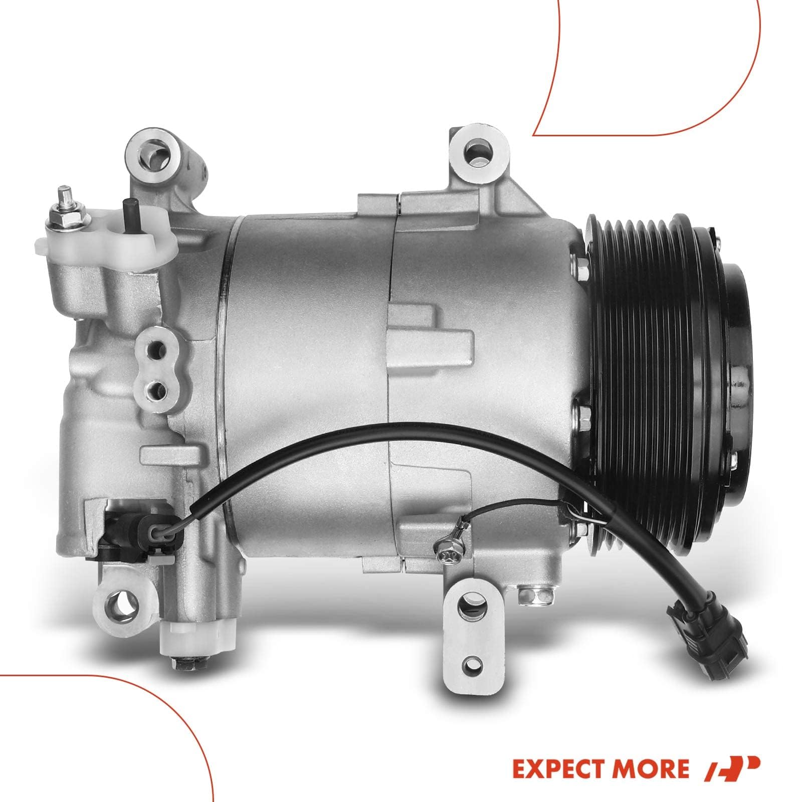 Premium AC Compressor with Clutch for 2016-2021 Honda Civic 2.0L - Direct Fit Replacement Part - Keep Your Car Cool in Summer Heat