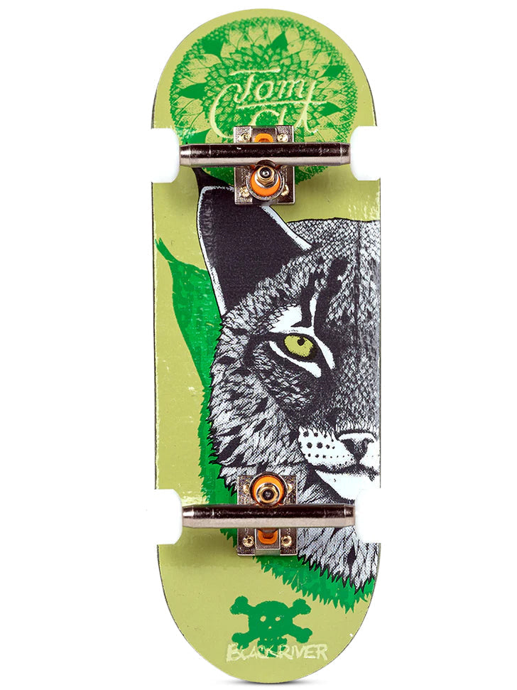Blackriver Fingerboard Complete Tomcat Pro - Professional Finger Skateboard for Tricks & Stunts - Perfect for Skateboarding Enthusiasts & Collectors
