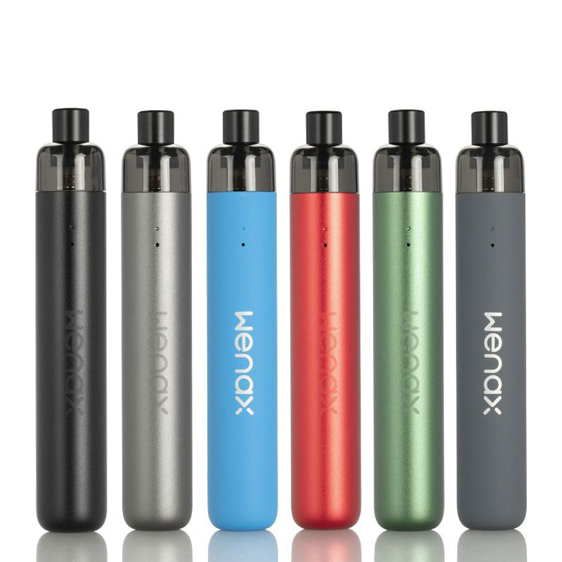 GeekVape Wenax Stylus Pod Kit - 1100mAh Rechargeable Vape Pen with Adjustable Airflow | Perfect for Travel & On-the-Go Vaping