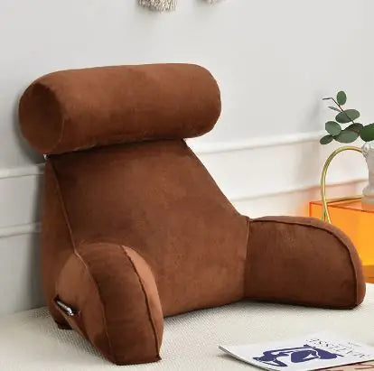 Ergonomic Back Support Cushion Pillow for Office Chair, Car Seat & Home Use - Lumbar Pain Relief & Posture Corrector