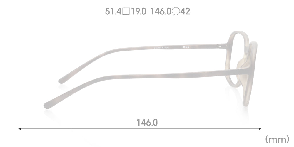 JINS Design Project x Ronan&Erwan Bouroullec SUGATA S U007 Eyeglasses - Lightweight Titanium Frame with Clear Lenses for Men & Women | Perfect for Office, Reading & Daily Wear