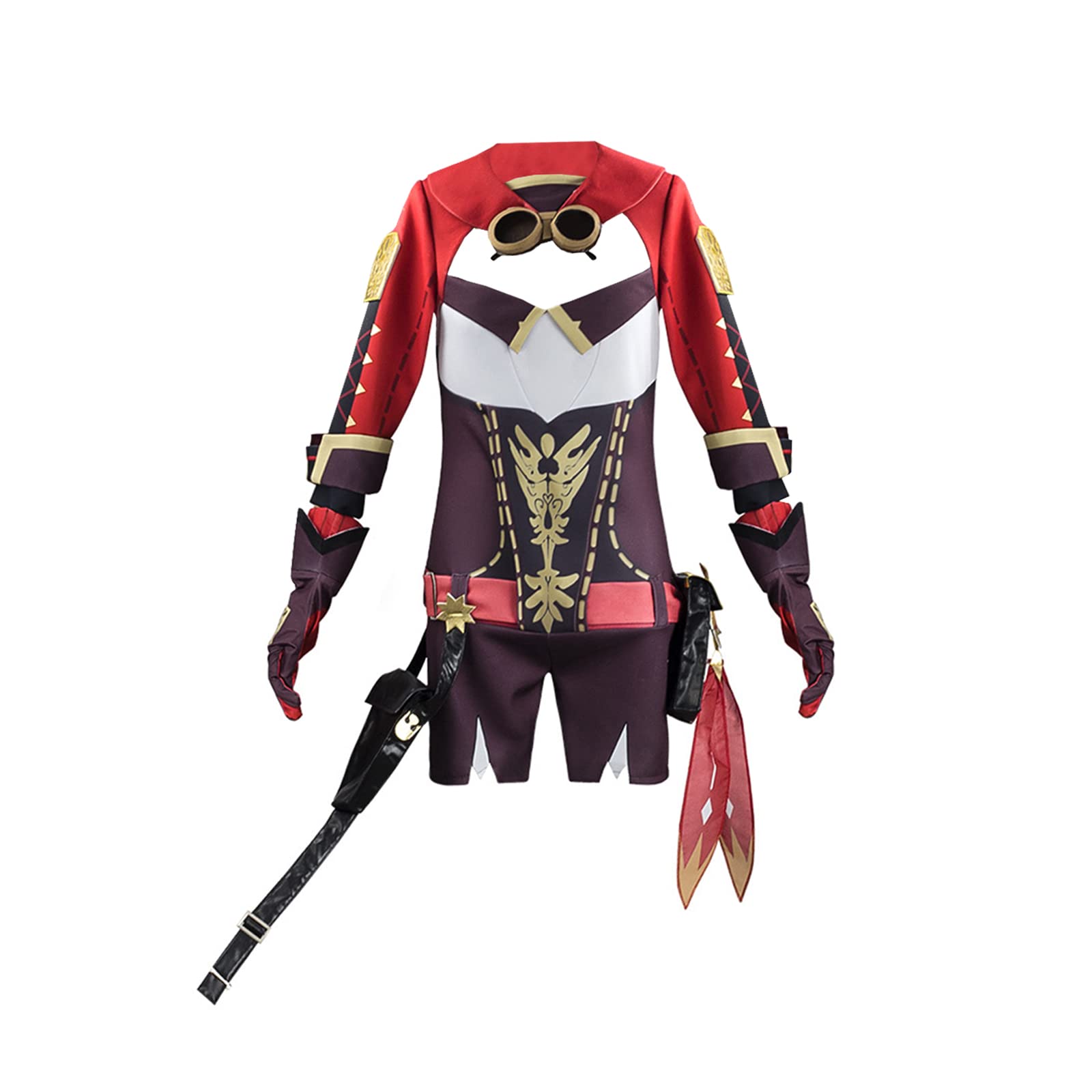 Genshin Impact Amber Cosplay Costume - Anime Uniform Suit for Photography & Halloween Cosplay | Perfect for Conventions, Cosplay Events & Themed Parties