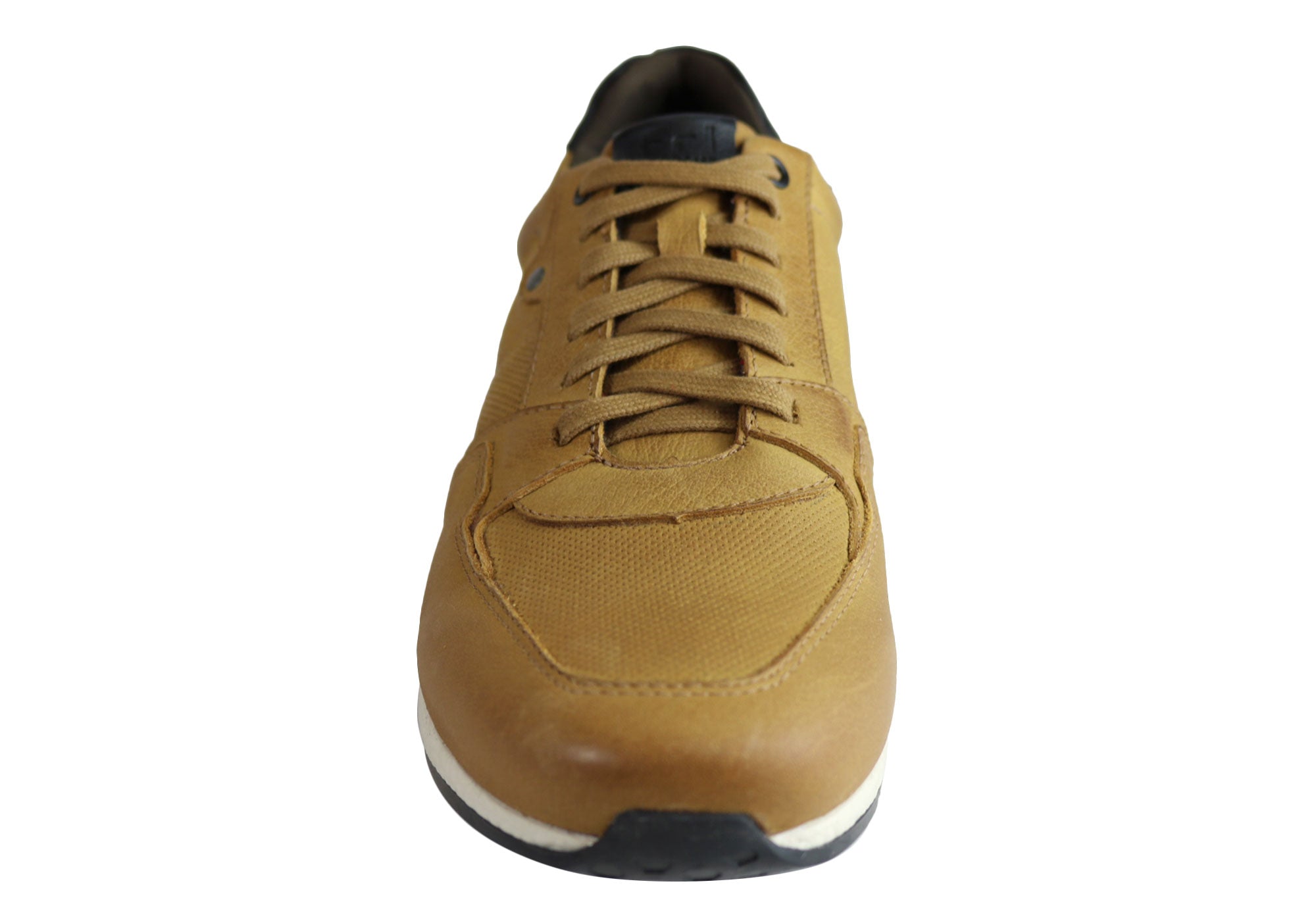 Ferricelli Oscar Men's Genuine Leather Lace-Up Casual Shoes - Handcrafted in Brazil - Perfect for Office, Dating & Everyday Wear