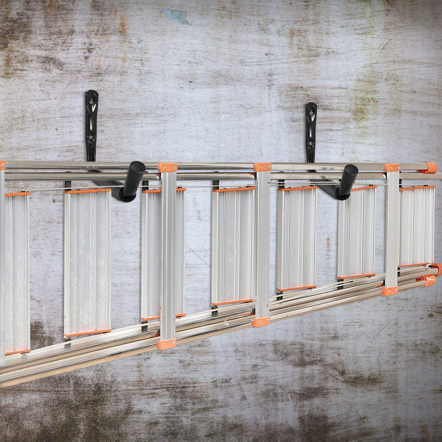 13 Inch Heavy Duty Garage Storage Hooks - 6 Pack Wall Mounted Organizer for Garden Tools, Indoor & Outdoor Use - Perfect for Garage, Shed, Workshop Organization