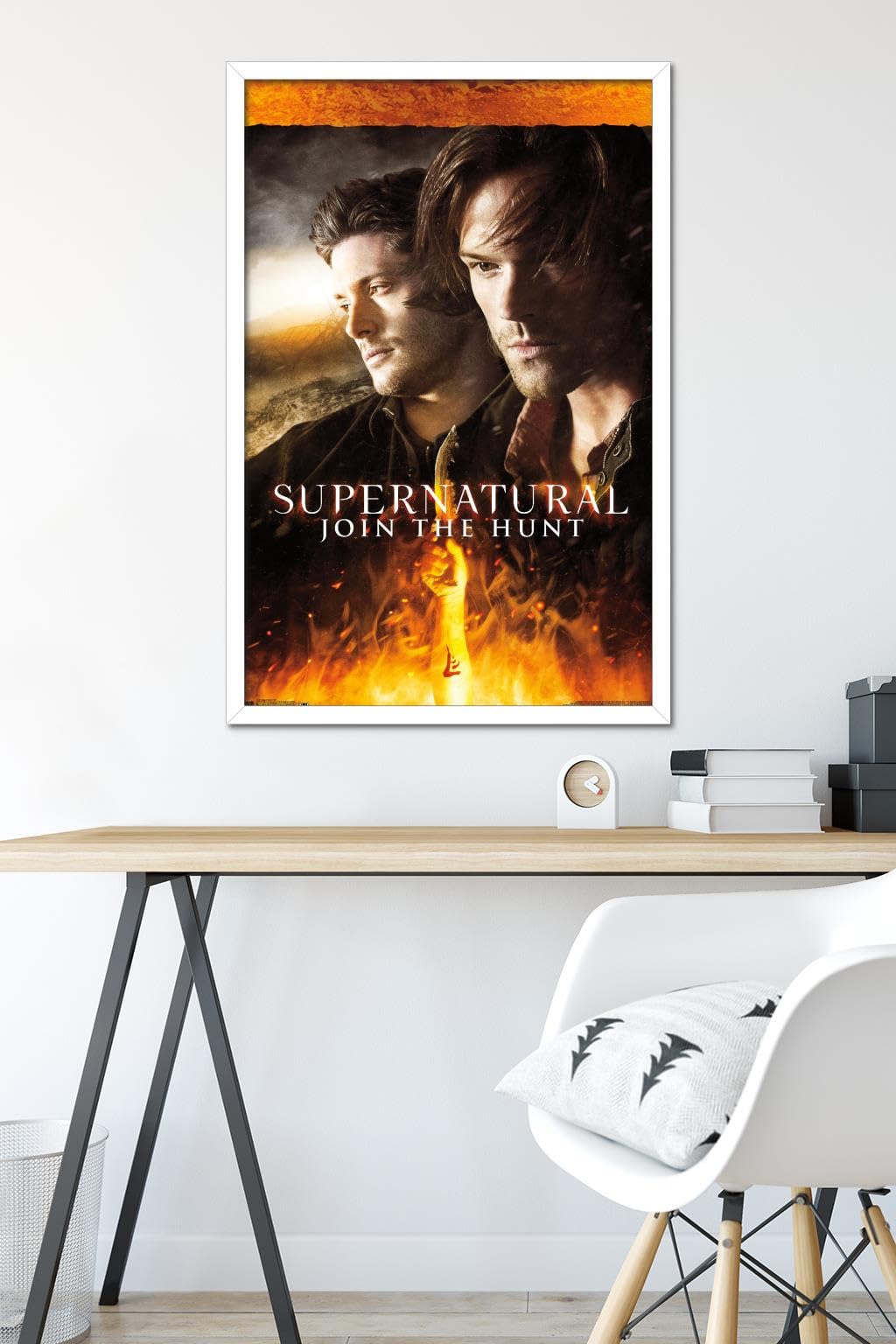 Supernatural Fire Wall Poster - 22.375