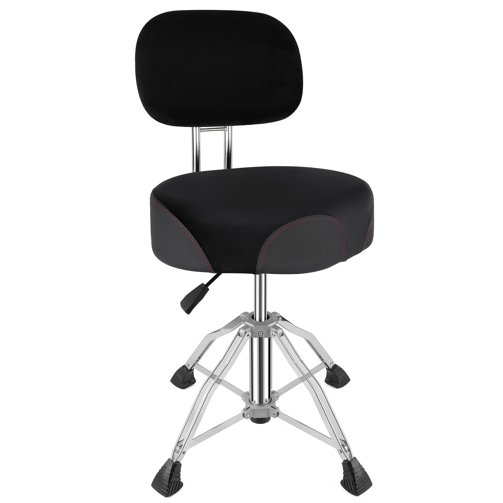 Premium Hydraulic Drum Throne with Backrest - 4.7