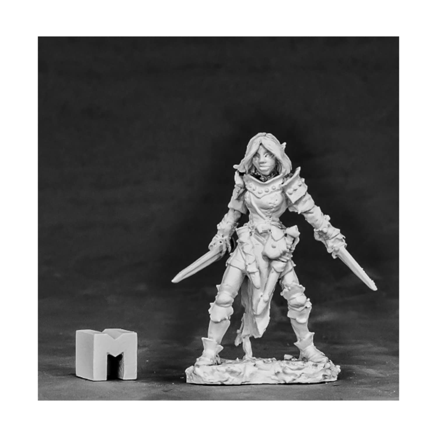 Reaper Miniatures Shardis Elf Rogue 25mm Heroic Scale Dark Heaven Legends Miniature - Perfect for D&D, Pathfinder RPG & Tabletop Gaming