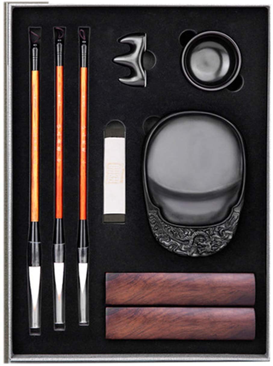 Premium Chinese Calligraphy Brush Pens Set - Traditional Watercolor & Drawing Brush Pens for Calligraphy, Writing & Painting - Perfect for Artists, Beginners & DIY Craft Projects