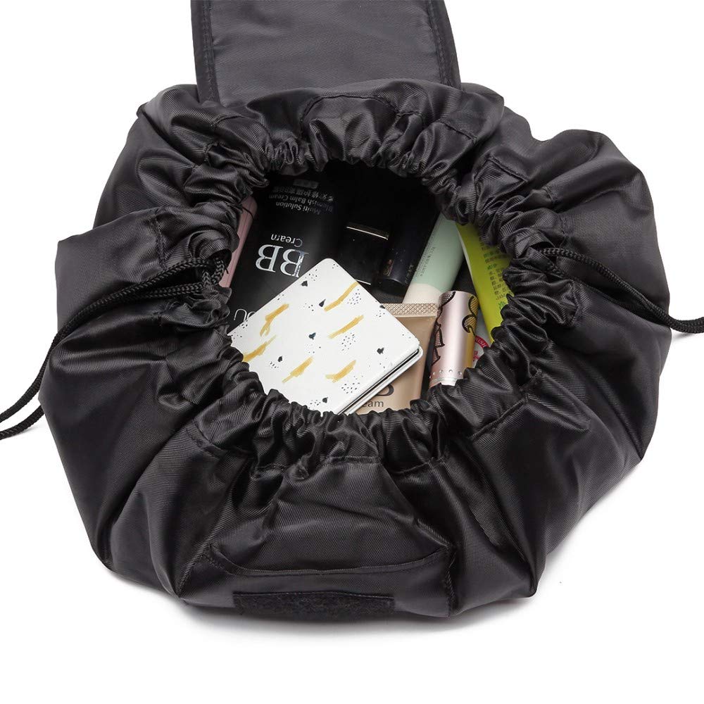 Waterproof Travel Cosmetic Bag - Large Capacity Makeup Organizer for Beauticians, Portable Quick Pack for Gym, Beach & Business Trips